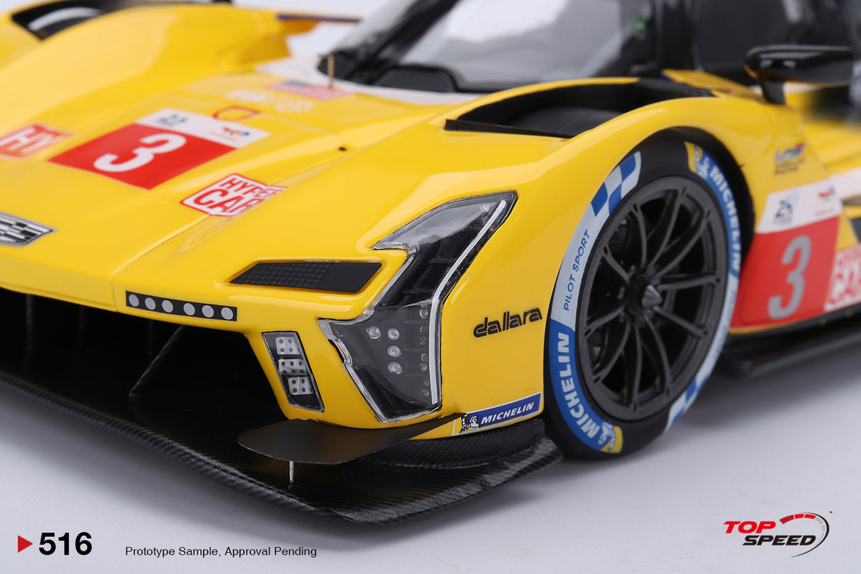 TopSpeed Models 1:18 Cadillac V-Series R #3 Cadillac Racing 2023 Le Mans 24 Hrs