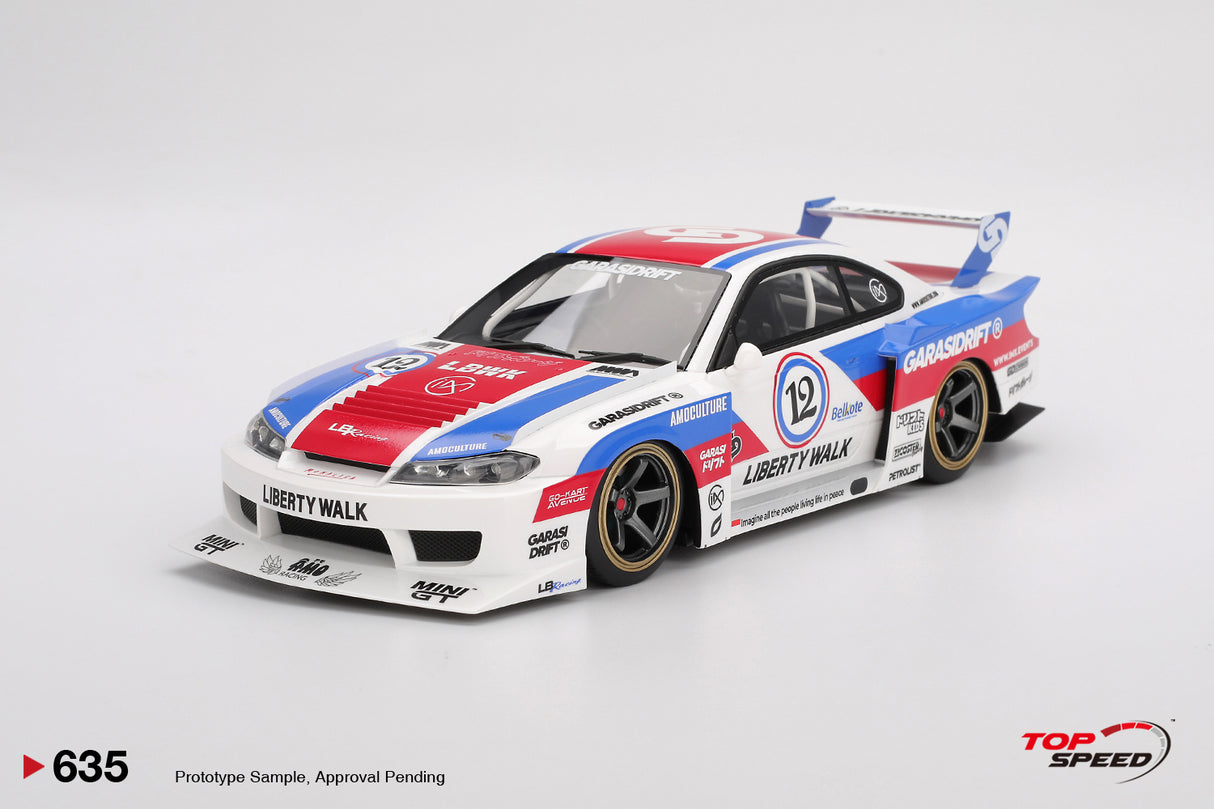 *PREORDER* Nissan LB-Super Silhouette S15 SILVIA GARASIDRIFT x LBWK 2025