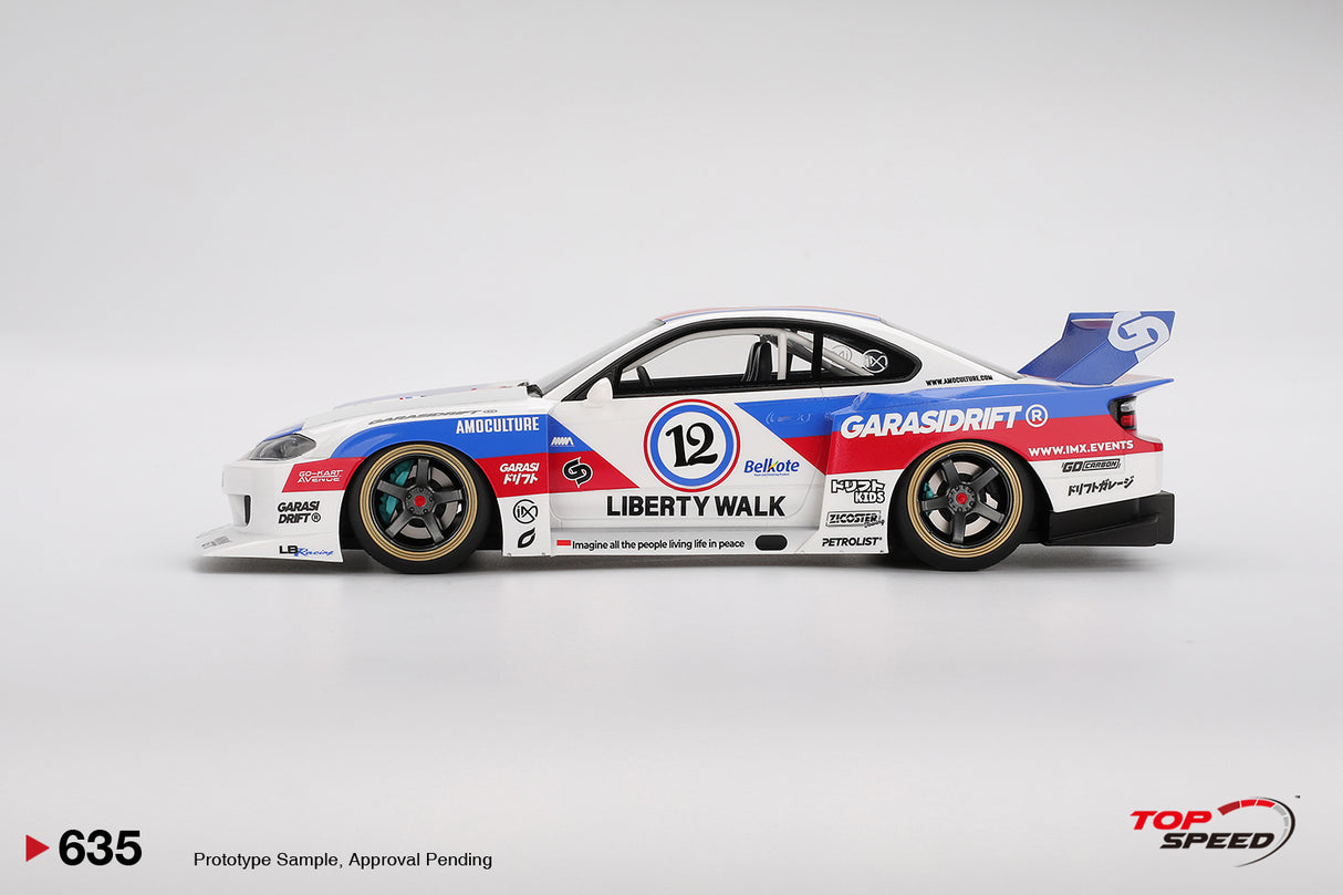 *PREORDER* Nissan LB-Super Silhouette S15 SILVIA GARASIDRIFT x LBWK 2025