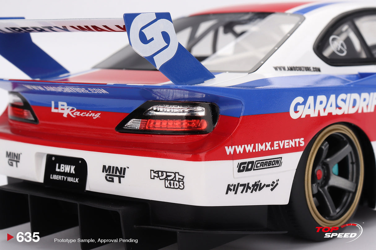 *PREORDER* Nissan LB-Super Silhouette S15 SILVIA GARASIDRIFT x LBWK 2025