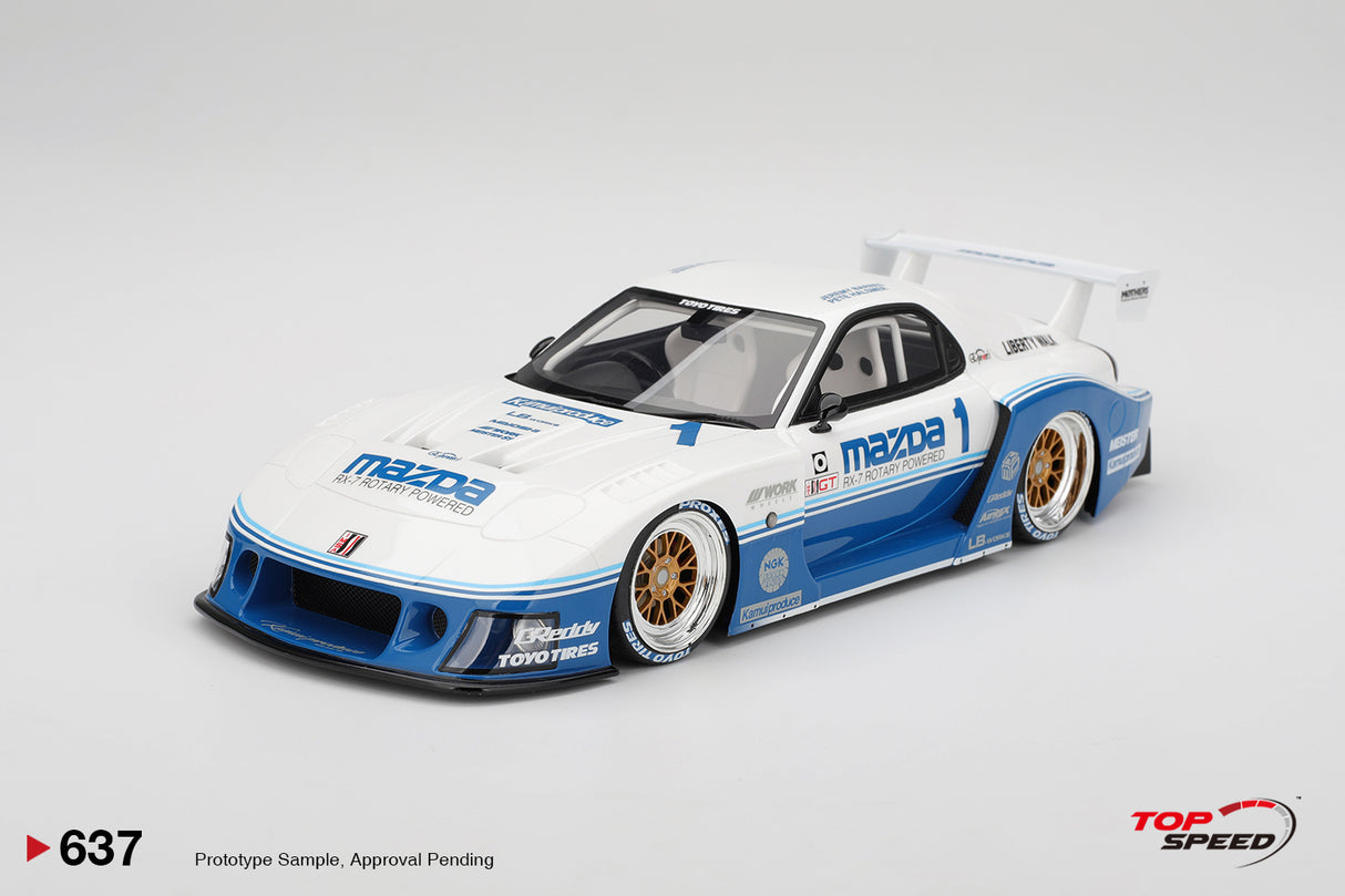 *PREORDER* Top Speed Models 1:18 Mazda RX-7 LB-Super Silhouette IMSA