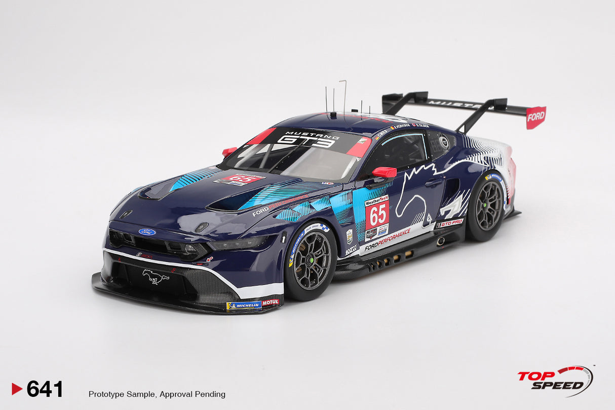 *PREORDER* Ford Mustang GT3 #65 Ford Multimatic Motorsports 2025 IMSA Daytona 24 Hrs Class Winner