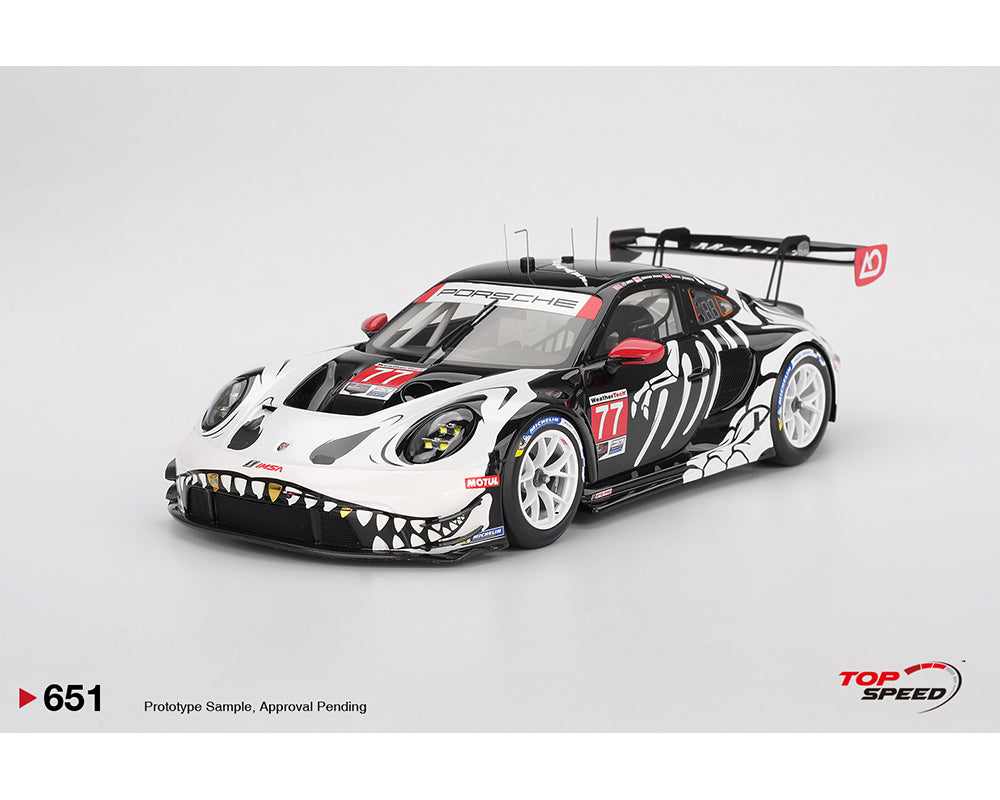 *PREORDER* Top Speed Models 1:18 Porsche 911 GT3 R #77 AO Racing 2025 IMSA Petit Le Mans