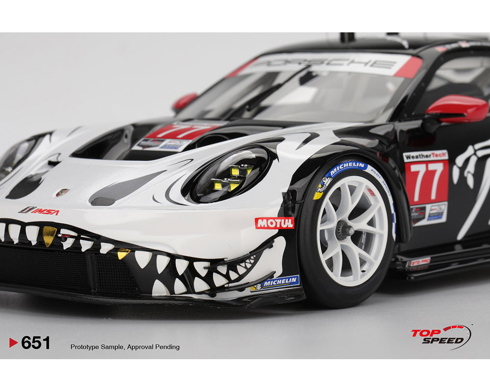 *PREORDER* Top Speed Models 1:18 Porsche 911 GT3 R #77 AO Racing 2025 IMSA Petit Le Mans