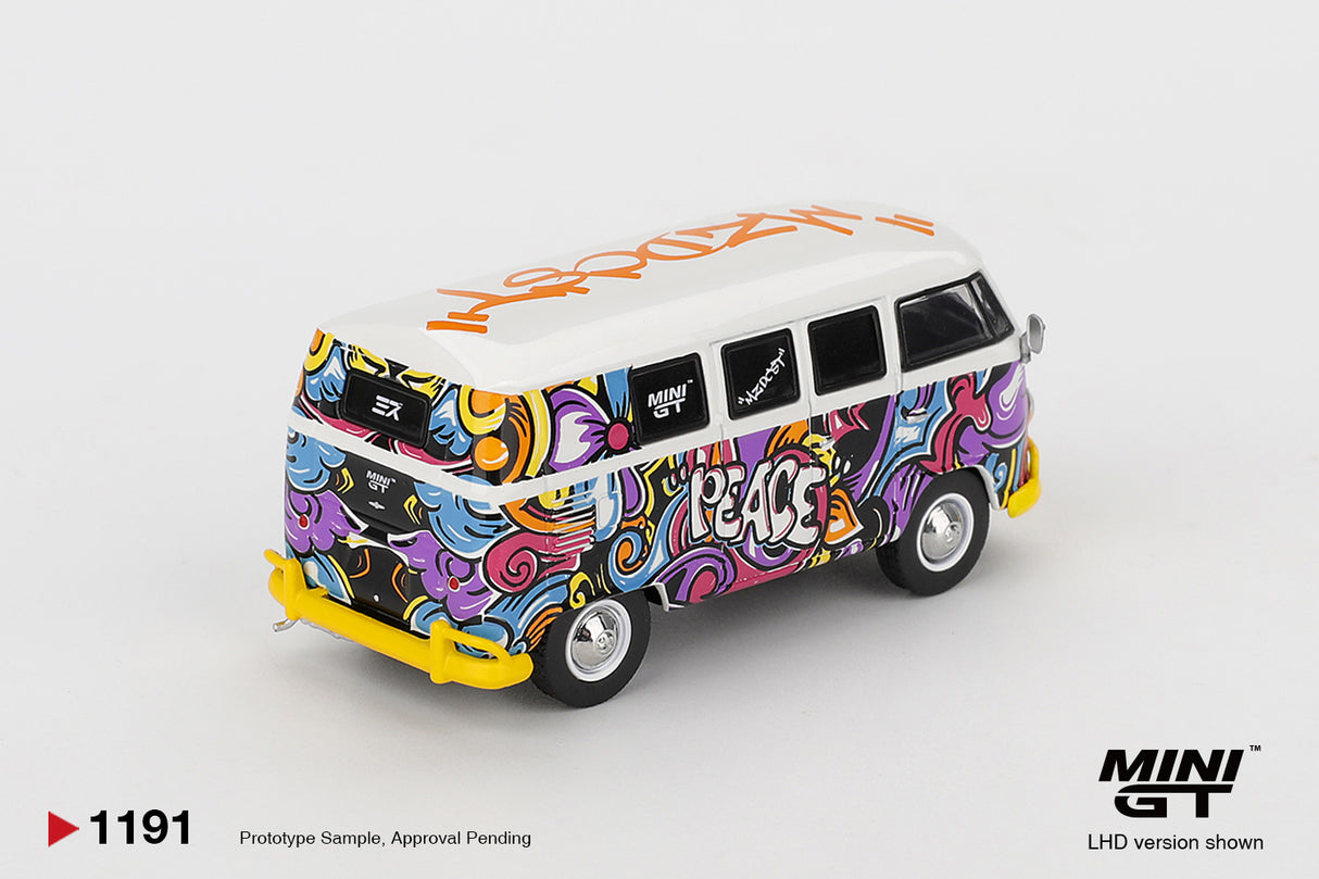 *PREORDER* MINIGT 1:64 Volkswagen T1 Microbus in Mizu Design