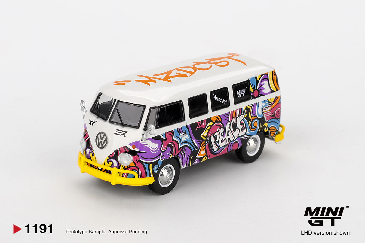 *PREORDER* MINIGT 1:64 Volkswagen T1 Microbus in Mizu Design