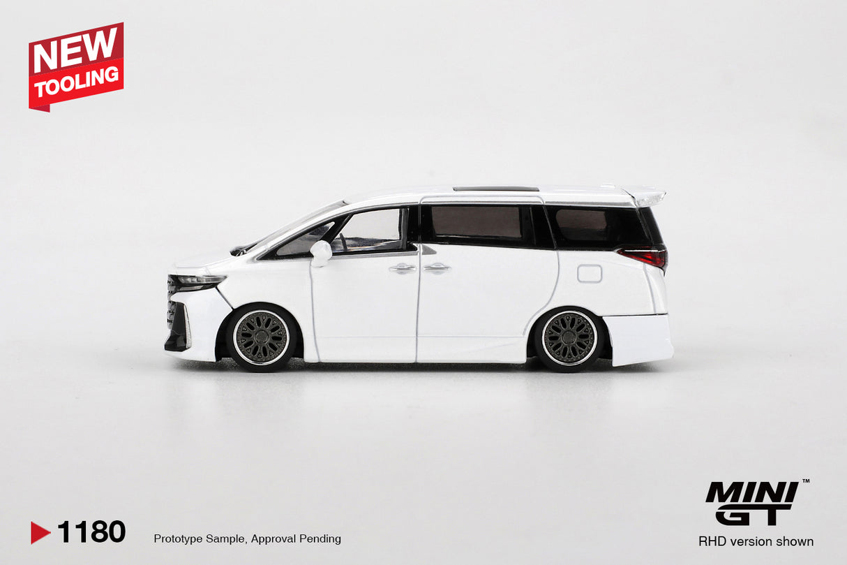 *PREORDER* MINIGT 1:64 Toyota Alphard 40 KUHL in White