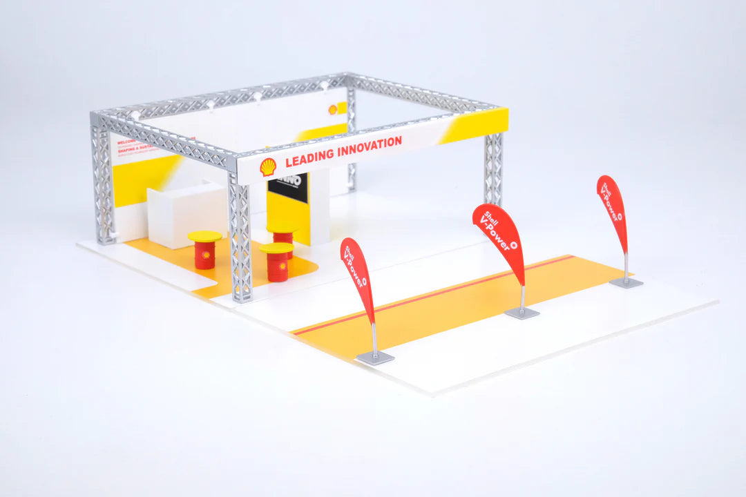 INNO64 1:64 Shell Collection Kiosk Diorama