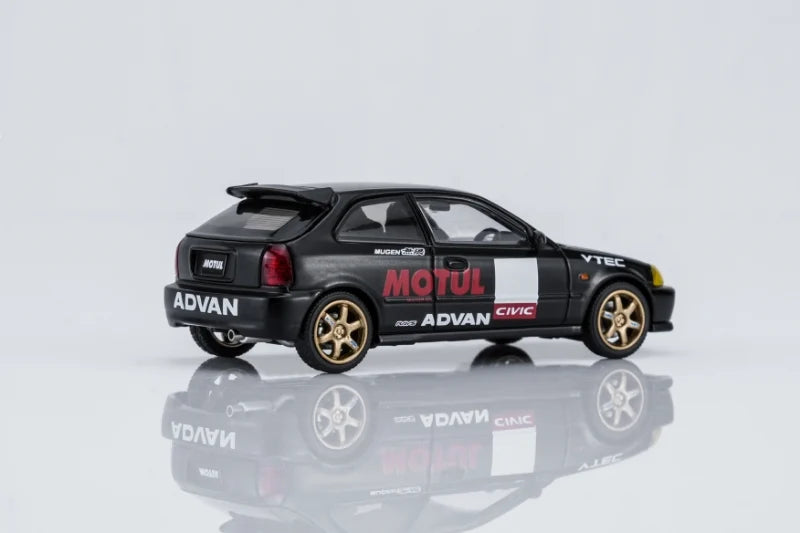 MotorHelix 1:64 Honda Civic Type-R (EK9) No Good Racing Motul