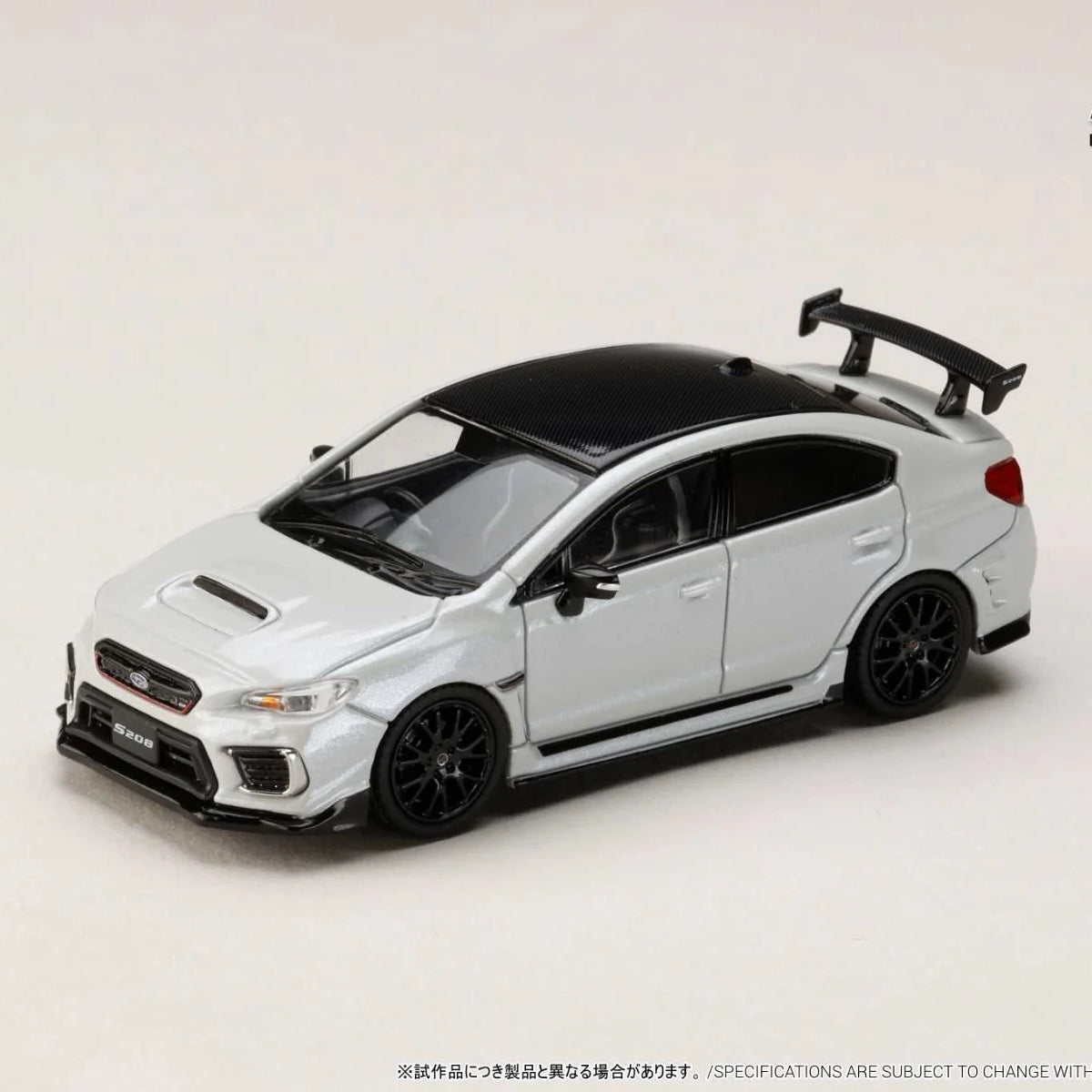 400台限定 京商 S208 NBR CHALLENGE PACKAGE 1/18 Subaru Impreza S208 WRX STI NBR Challenge PKG by Kyosho