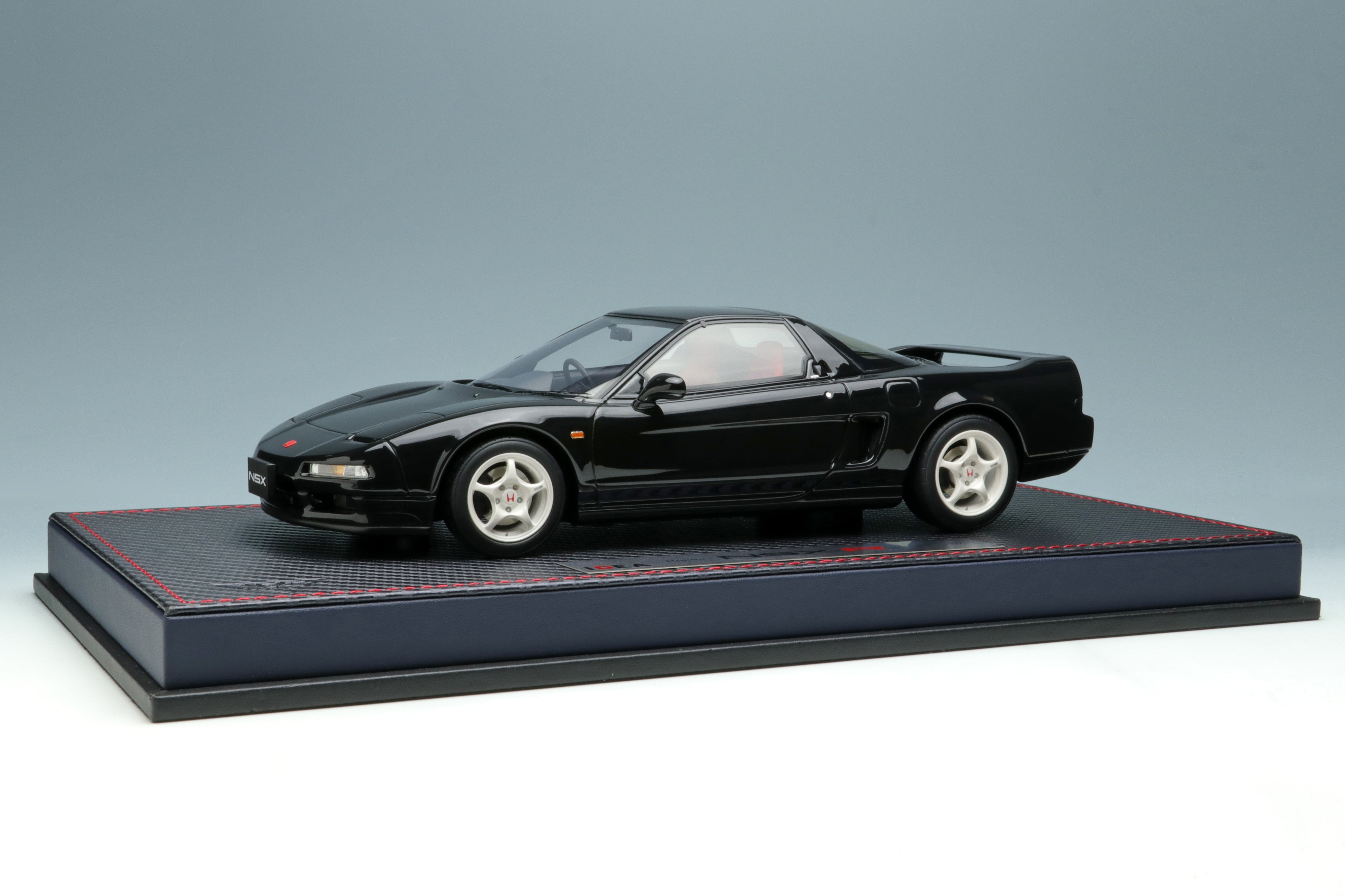 ミニカー Honda NSX Black Mini Car Honda NSX 1990 Black 1/43 Scale Box Display Diecast
