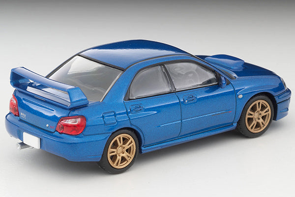 TomyTec 1:64 Subaru Impreza WRX STi Spec C (2003) Model in Blue