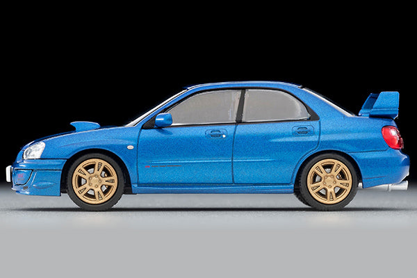 TomyTec 1:64 Subaru Impreza WRX STi Spec C (2003) Model in Blue