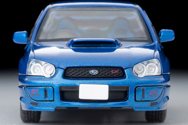 TomyTec 1:64 Subaru Impreza WRX STi Spec C (2003) Model in Blue