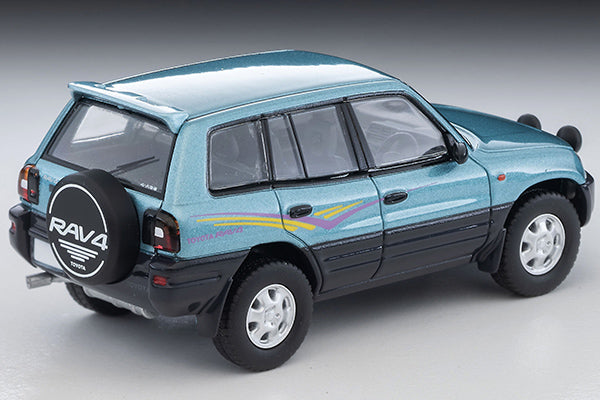 *PREORDER* TomyTec 1:64 Toyota RAV4 1995 in Light Blue / Gray