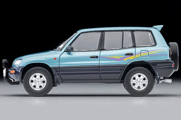 *PREORDER* TomyTec 1:64 Toyota RAV4 1995 in Light Blue / Gray