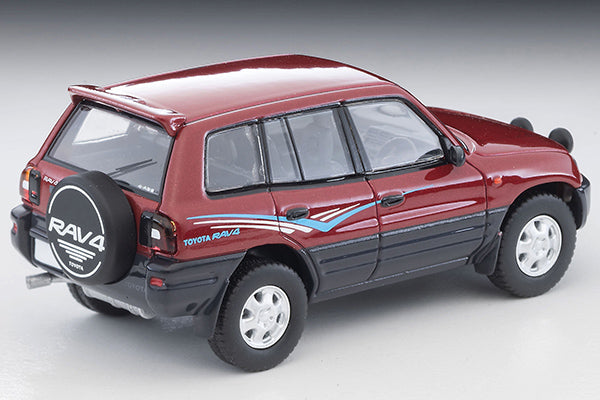 *PREORDER* TomyTec 1:64 Toyota RAV4 1995 in Wine and Gray