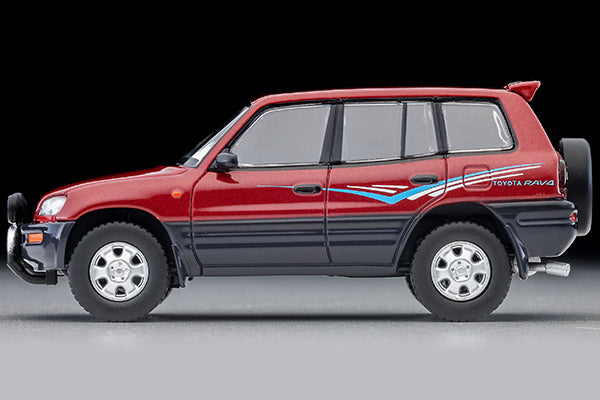 *PREORDER* TomyTec 1:64 Toyota RAV4 1995 in Wine and Gray