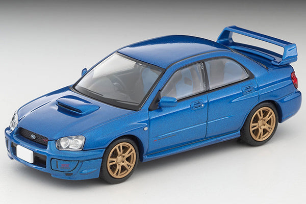 TomyTec 1:64 Subaru Impreza WRX STi Spec C (2003) Model in Blue