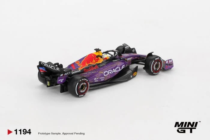 *PREORDER* MINIGT 1:64 Oracle Red Bull Racing RB19 #1 Max Verstappen 2023 F1 2023 Las Vegas GP Winner