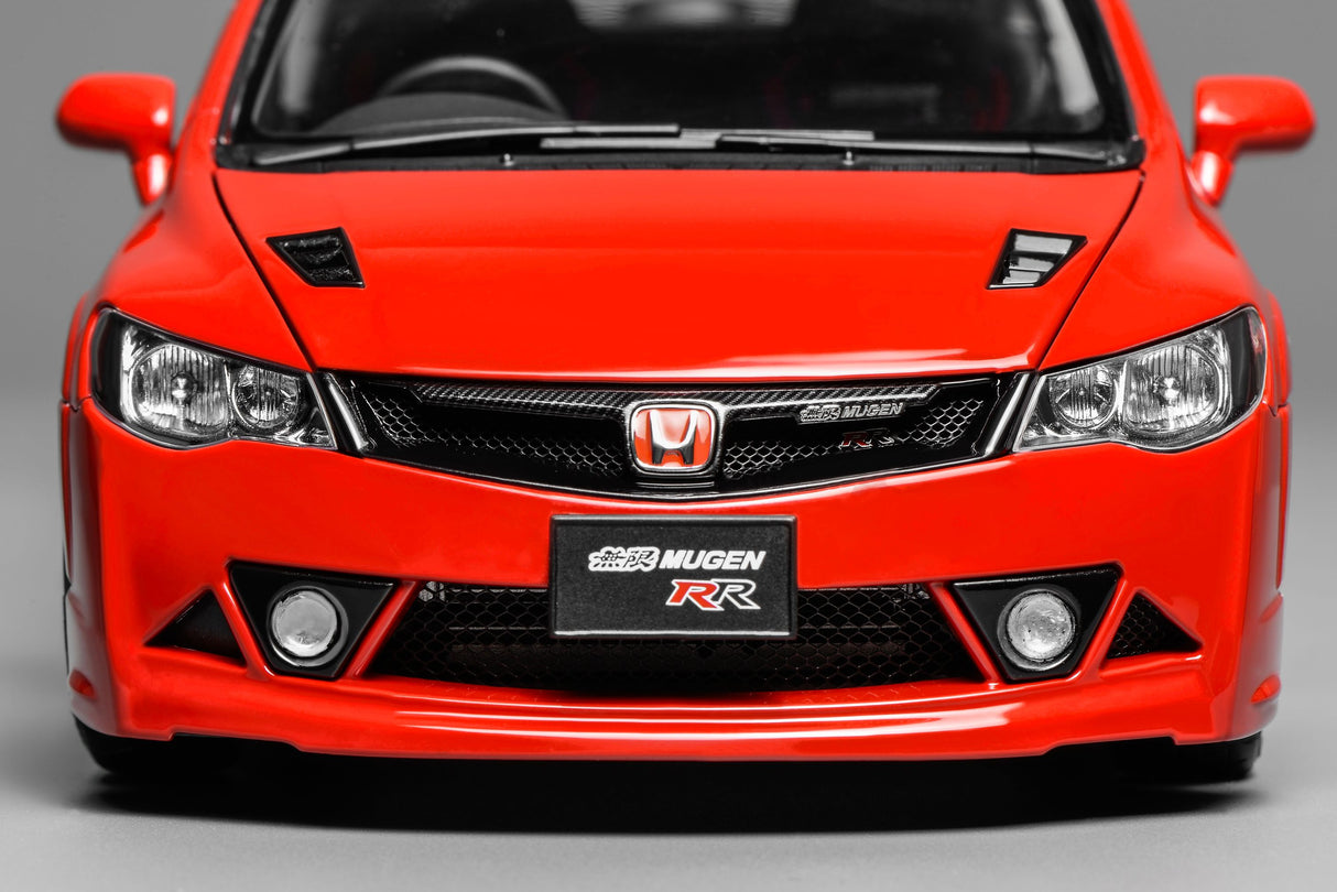 *PREORDER* MotorHelix 1:18 Honda Civic Type-R (FD2) MUGEN RR in Milano Red