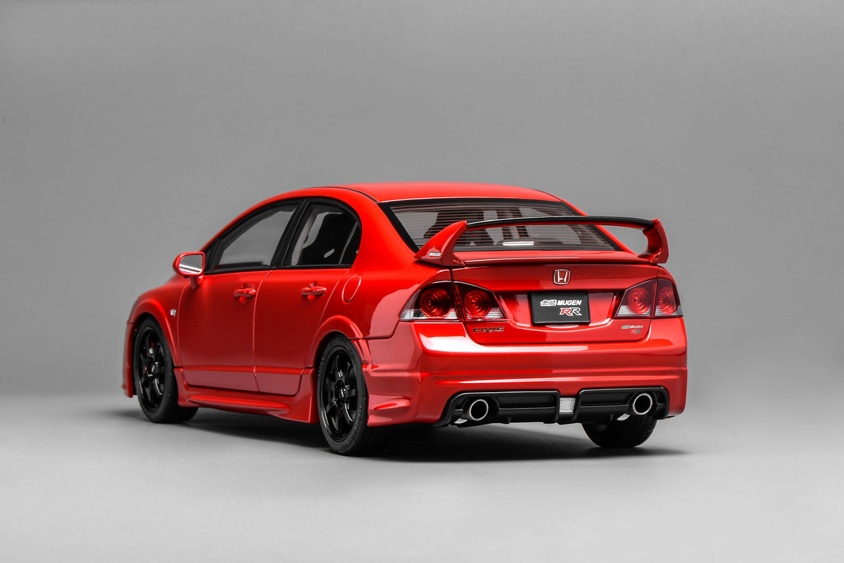 *PREORDER* MotorHelix 1:18 Honda Civic Type-R (FD2) MUGEN RR in Milano Red