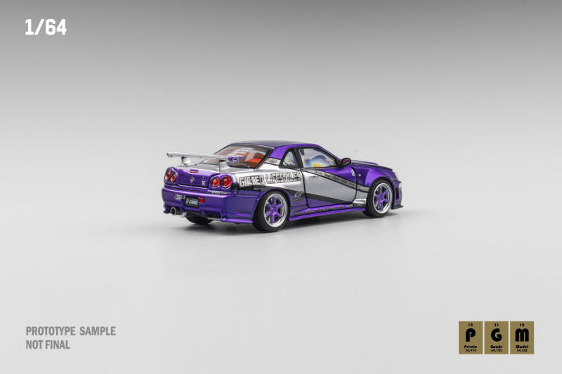 PGM Models 1:64 Nissan Skyline GT-R (R34) 2025 Hobby Expo China Exclusive (ONE PER CUSTOMER PER ORDER)