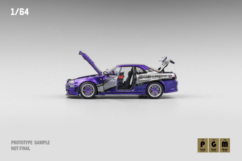 PGM Models 1:64 Nissan Skyline GT-R (R34) 2025 Hobby Expo China Exclusive (ONE PER CUSTOMER PER ORDER)
