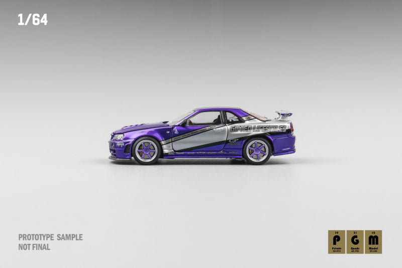 PGM Models 1:64 Nissan Skyline GT-R (R34) 2025 Hobby Expo China Exclusive (ONE PER CUSTOMER PER ORDER)