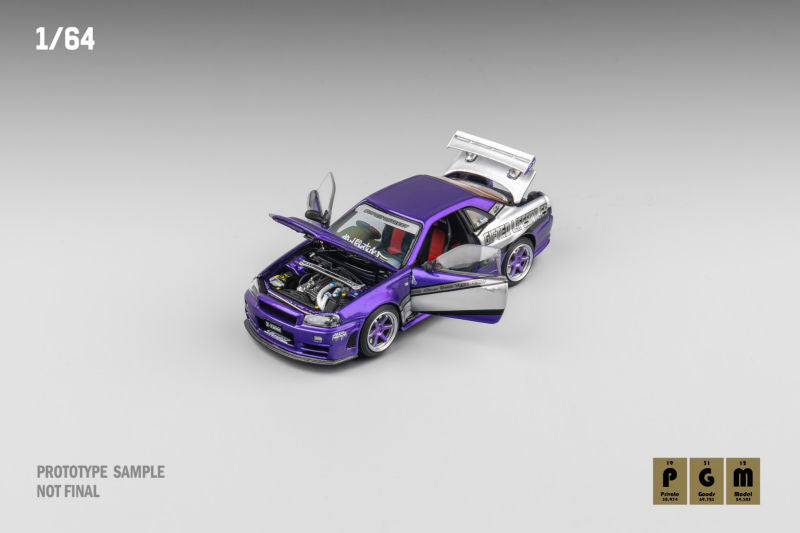 PGM Models 1:64 Nissan Skyline GT-R (R34) 2025 Hobby Expo China Exclusive (ONE PER CUSTOMER PER ORDER)