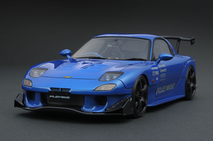 Ignition Model 1:18 Mazda RX-7 FD3S RE Amemiya in Blue