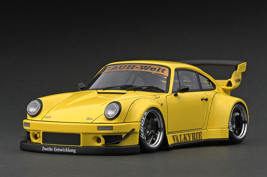 Ignition Model 1:18 1RWB 930 Yellow with Engine Display