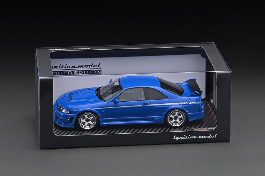 Ignition Model 1:18 Nissan Skyline GT-R (R33) NISMO 400R in Blue with Engine Display