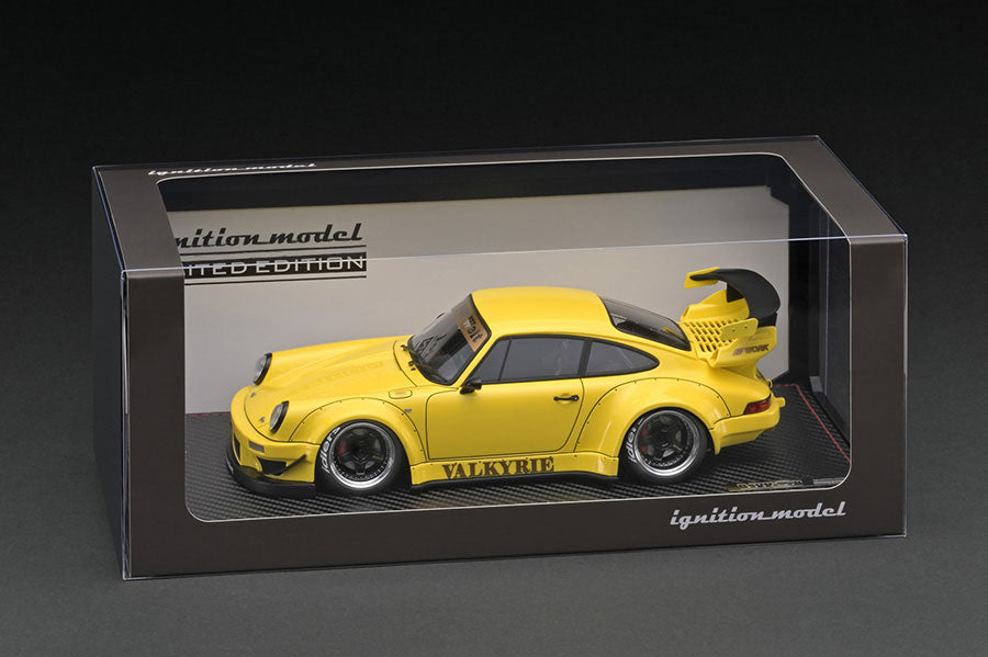 Ignition Model 1:18 1RWB 930 Yellow with Engine Display