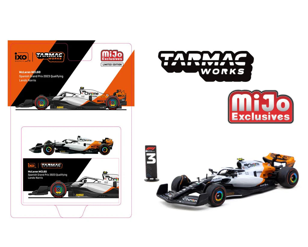 *PREORDER* Tarmac Works 1:64 McLaren MCL60 British Grand Prix 2023 – Lando Norris