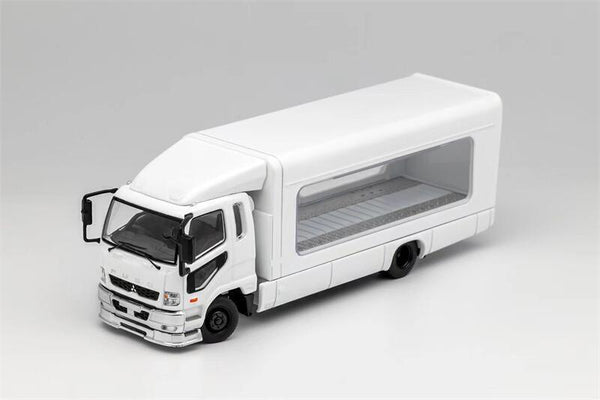 GCD 1:64 Mitsubishi Fuso Transport Truck in White