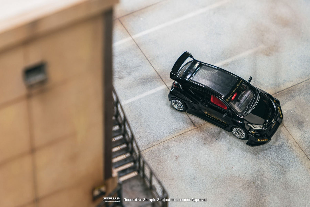 Tarmac Works 1/64 Toyota GR Yaris Pandem in Black
