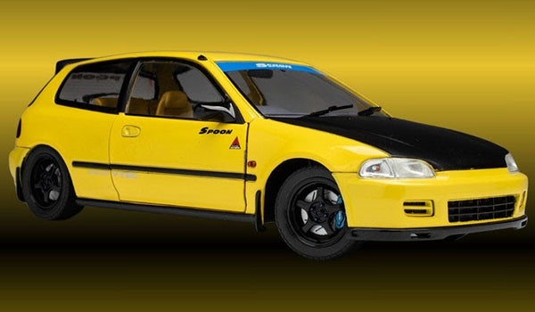 *PREORDER* Solido 1:18 Honda Civic(EG6) Spoon Sports in Yellow