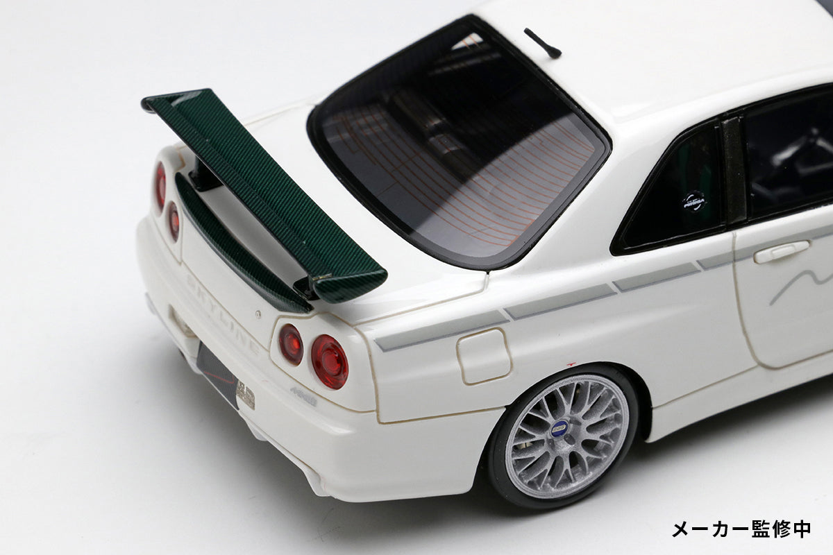 Make Up Co., Ltd / Eidolon 1:43 Nissan Skyline GT-R (BNR34) Mine's V-spec N1 2021 (BBS Wheel)