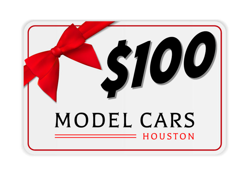 The Model Cars Houston Gift Card