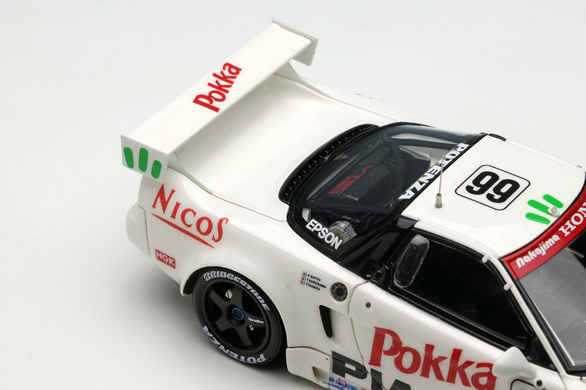 Make Up Co., Ltd / VISION 1:43 Honda NSX GT2 “Team NAKAJIMA Honda” BPR GT SUZUKA 1000km 1995 #99