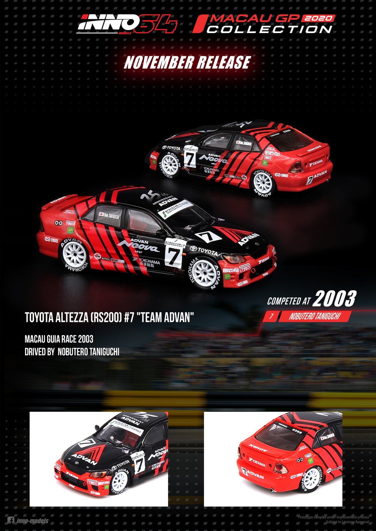 Toyota Altezza RS200 #7 "Team Advan" MGP 2003