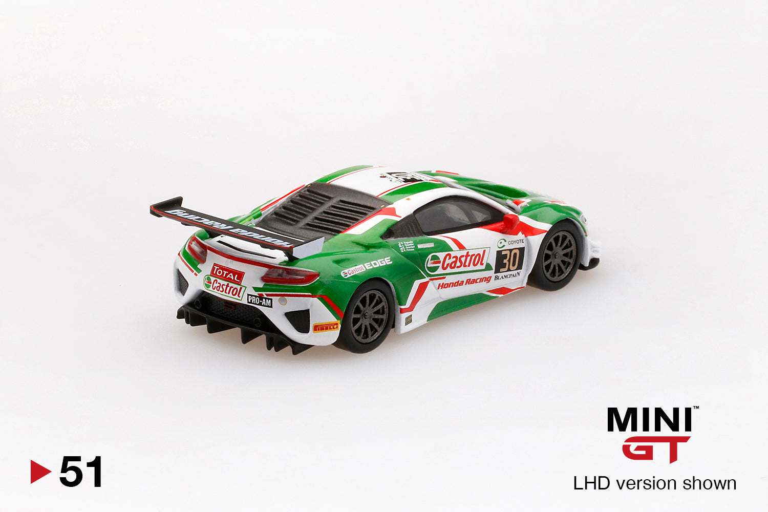 MINIGT 1:64 Honda NSX GT3 #30 2018 24 Hours of Spa