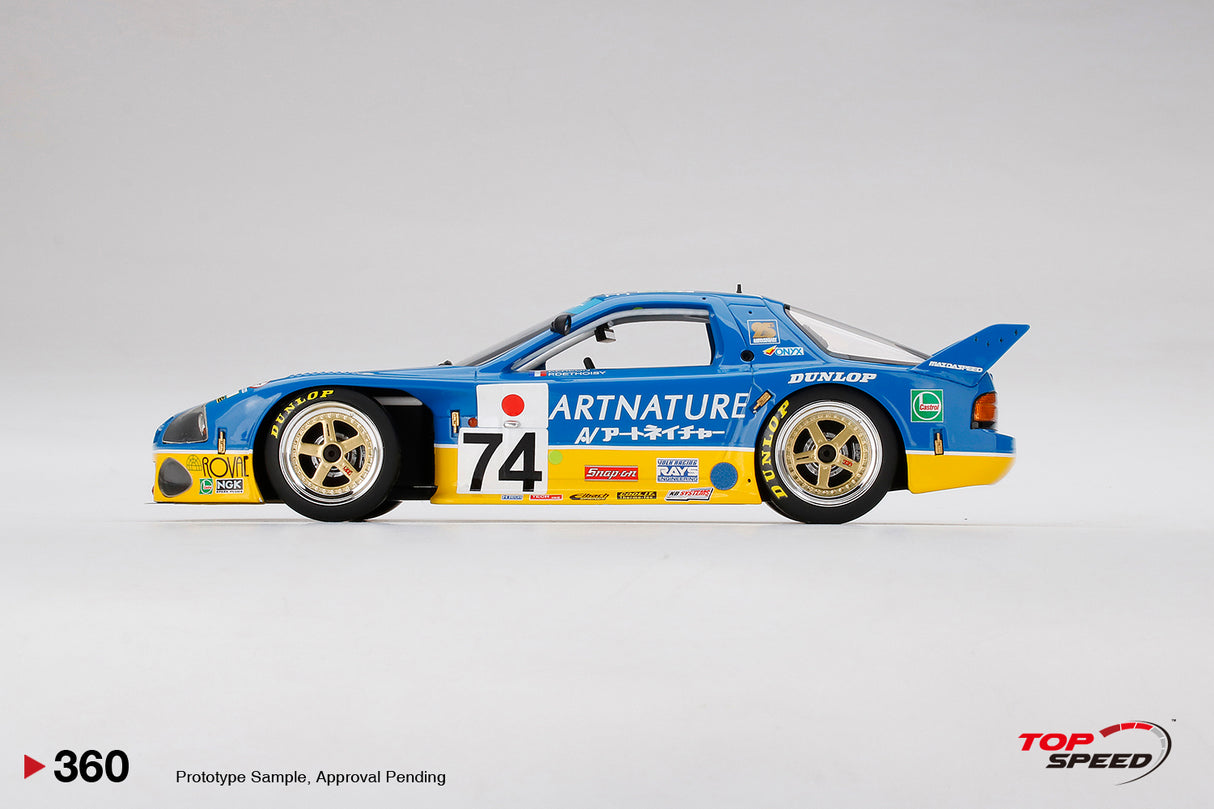 TopSpeed Models 1:18 Mazda RX-7 #74 Team Arnature 1994 Le Mans 24 Hrs
