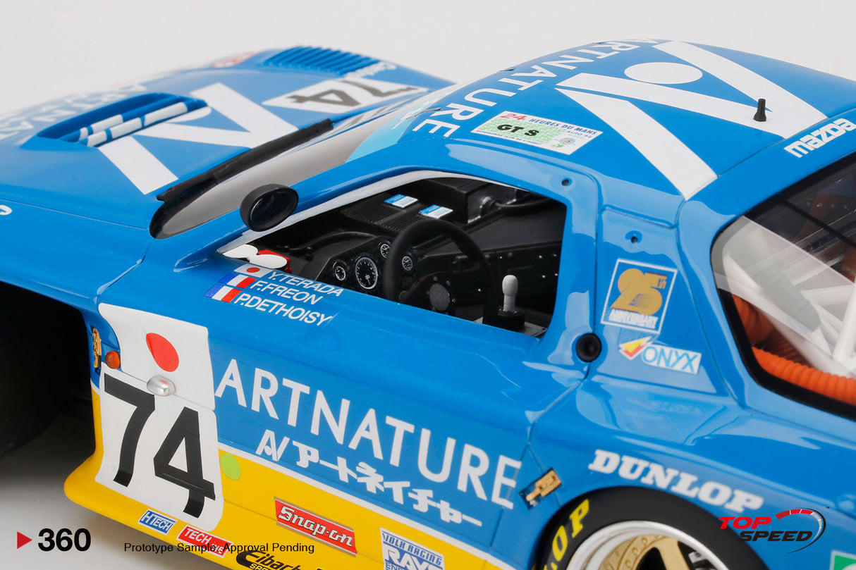 TopSpeed Models 1:18 Mazda RX-7 #74 Team Arnature 1994 Le Mans 24 Hrs