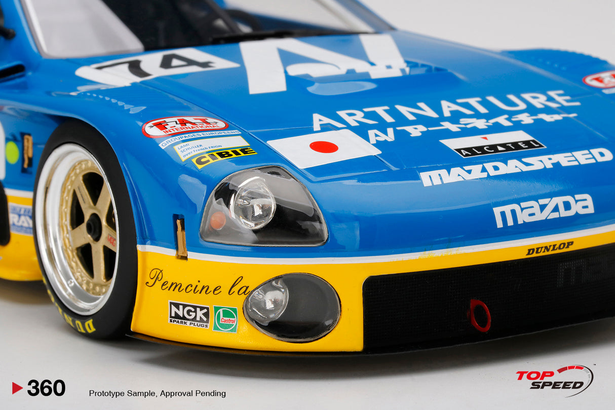 TopSpeed Models 1:18 Mazda RX-7 #74 Team Arnature 1994 Le Mans 24 Hrs