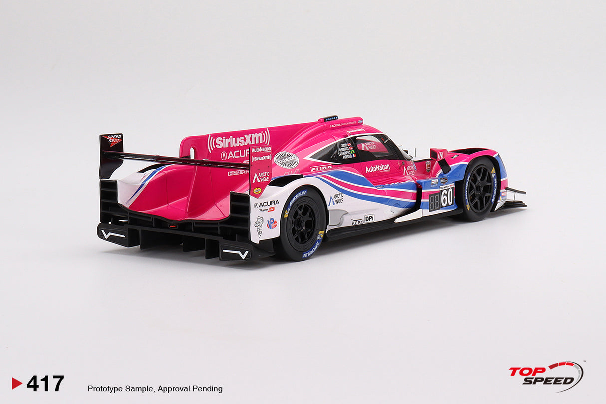 TopSpeed Models 1:18 Acura ARX-05 DPi #60 Meyer Shank Racing Acura ARX-05 DPi 2022 IMSA Daytona 24 Hrs Winner