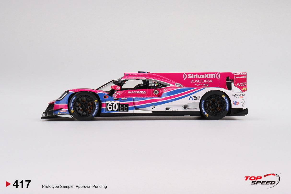 TopSpeed Models 1:18 Acura ARX-05 DPi #60 Meyer Shank Racing Acura ARX-05 DPi 2022 IMSA Daytona 24 Hrs Winner