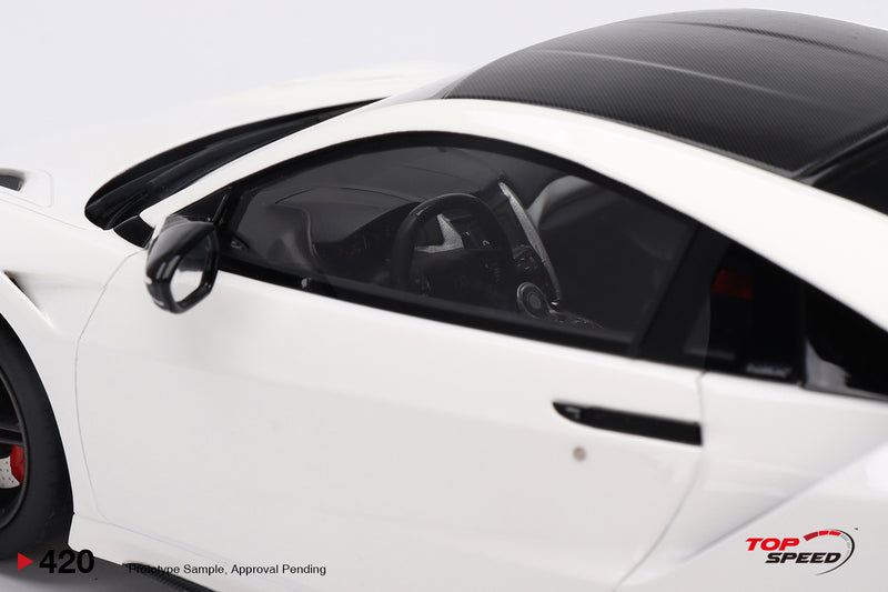 TopSpeed Models 1:18 Honda NSX Type S 2022 130R White (LHD)