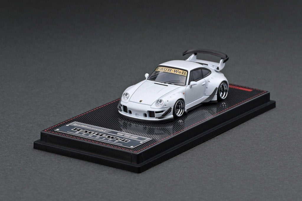 Ignition Model 1:64 Scale RWB 993 Matte Pearl White – Mobile